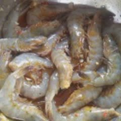 Cách làm tôm nướng chanh