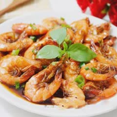 Cách làm tôm rim hắc xì dầu