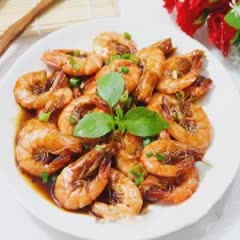 Cách làm tôm rim hắc xì dầu