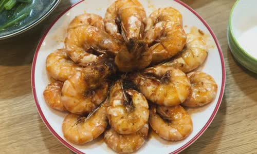 Cách làm tôm rim mắm tỏi 15 phút