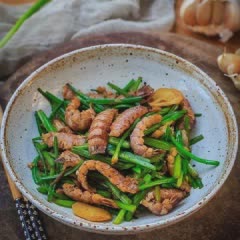 Cách làm tôm tích xào hẹ