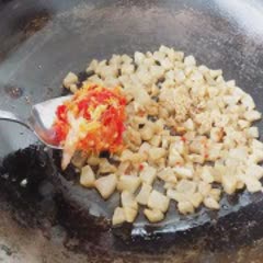 Cách làm tóp mỡ rang chua ngọt
