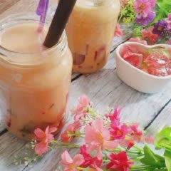 Cách làm trà sữa thạch phô mai béo ngon