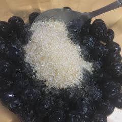 Cách làm trân châu mè đen