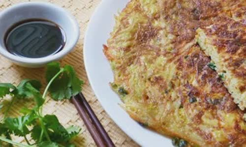 Cách làm trứng chiên rau củ