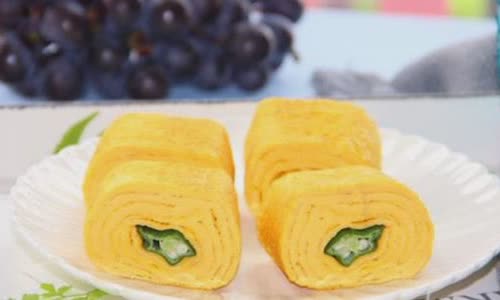 Cách làm Trứng cuộn đậu bắp chiên