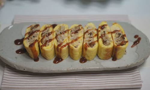 Cách làm trứng cuộn nấm