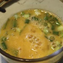 Cách làm trứng hấp cá hồi