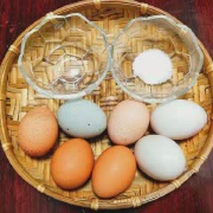 Cách làm trứng hấp tam sắc bổ dưỡng