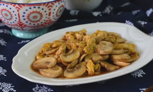 Cách làm trứng sốt nấm mỡ