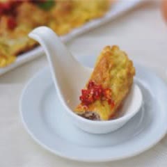 Cách làm trứng tráng cuộn thịt