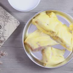 Cách Làm Trứng Đúc Phô Mai Và Thịt Xông Khói Ngon