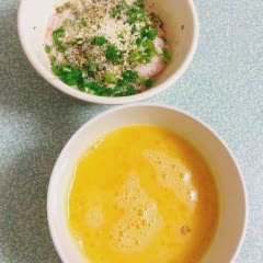 Cách làm Tủy heo chiên trứng