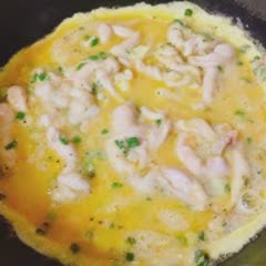 Cách làm Tủy heo chiên trứng