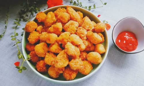 Cách làm ức gà viên chiên xù