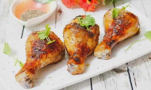 Cách làm đùi gà nướng tiêu