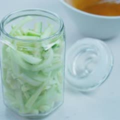 Cách làm vỏ dưa hấu ngâm chua