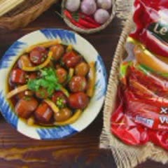Cách làm Xúc xích vườn bia kho trứng cút