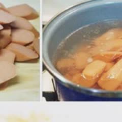 Cách làm xúc xích xào rau củ