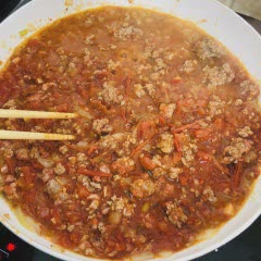 Cách làm mì spaghetti sốt bò bằm