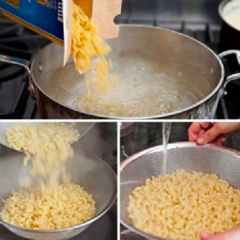 Cách làm mì Ý macaroni nướng phô mai