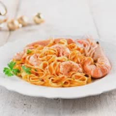 Cách làm mì ý sốt cà chua tôm