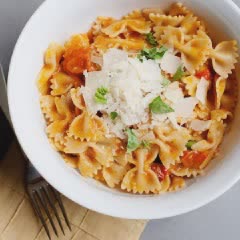 Cách Làm Pasta Trộn Sốt Cà Chua Nướng Thơm Ngon