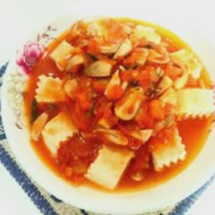 Cách làm Đậu hũ sốt nấm cà chua