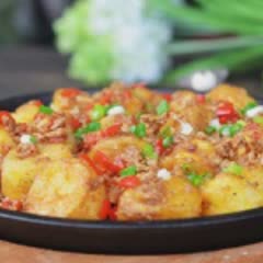 Cách làm Đậu Hũ Trứng Sốt Thịt Cà Chua ngon lành, đơn giản 