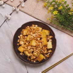 Cách làm Đậu Hũ Xào Đậu Phộng bùi thơm, siêu hấp dẫn 