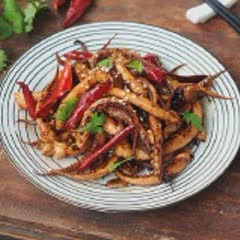 Cách làm đầu mực xào cay