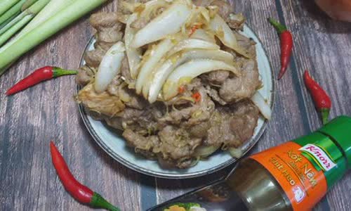 Cách Làm Bắp Bò Xào Sả Ớt Thơm Ngon Đơn Giản Ở Nhà