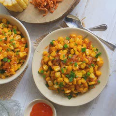Cách Làm Bắp Xào Tép Khô | Đơn Giản, Cực Thơm Ngon