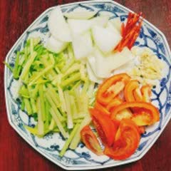 Cách làm dạ dày heo xào sa tế