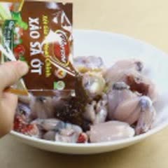 Cách làm Ếch Xào Sả Ớt đơn giản thơm ngon cho bữa cơm