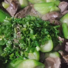 Cách Làm Mề Gà Xào Mướp Hương Cực Ngon Cho Cả Nhà