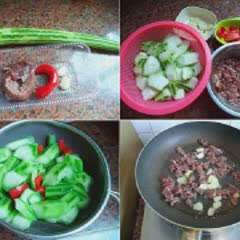 Cách Làm Mướp Xào Thịt Bò Đơn Giản, Không Bị Đắng