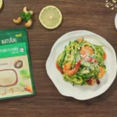 Cách làm Mỳ Sợi Bí Ngòi Sốt Tôm thơm ngon và thanh đạm