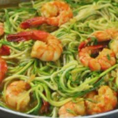 Cách làm Mỳ Sợi Bí Ngòi Sốt Tôm thơm ngon và thanh đạm