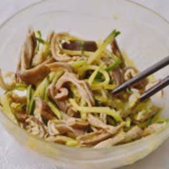 Cách làm Dạ Dày Heo Trộn Dưa Leo giòn sựt dai ngon