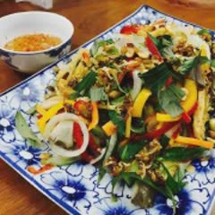 Cách làm gỏi chay ngũ sắc
