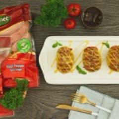 Cách Làm Khoai Tây Kẹp Xúc Xích Nướng Sốt Phô Mai Ngon Và Lạ Miệng