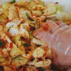 Cách làm Kim chi bắp cải cay