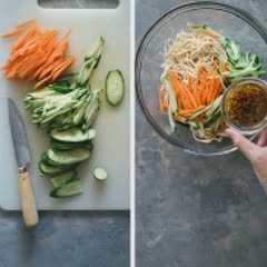 Cách làm Salad đậu hũ rau củ