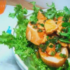 Cách Làm Salad Trộn Bánh Mì Gà Ngon Miệng Đơn Giản