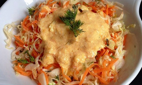 Cách Làm Salad Bắp Cải Cà Rốt