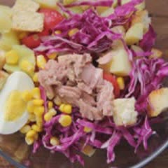 Cách làm Salad Bắp Cải Tím Giảm Cân ngon miệng cho chị em