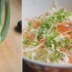 Cách làm salad bắp cải trắng
