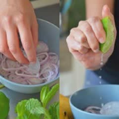 Cách làm Salad bắp cải xoài
