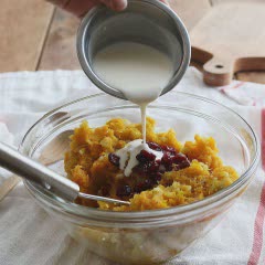 Cách làm Salad Bí Đỏ Khoai Lang đơn giản, ngọt bùi cực ngon